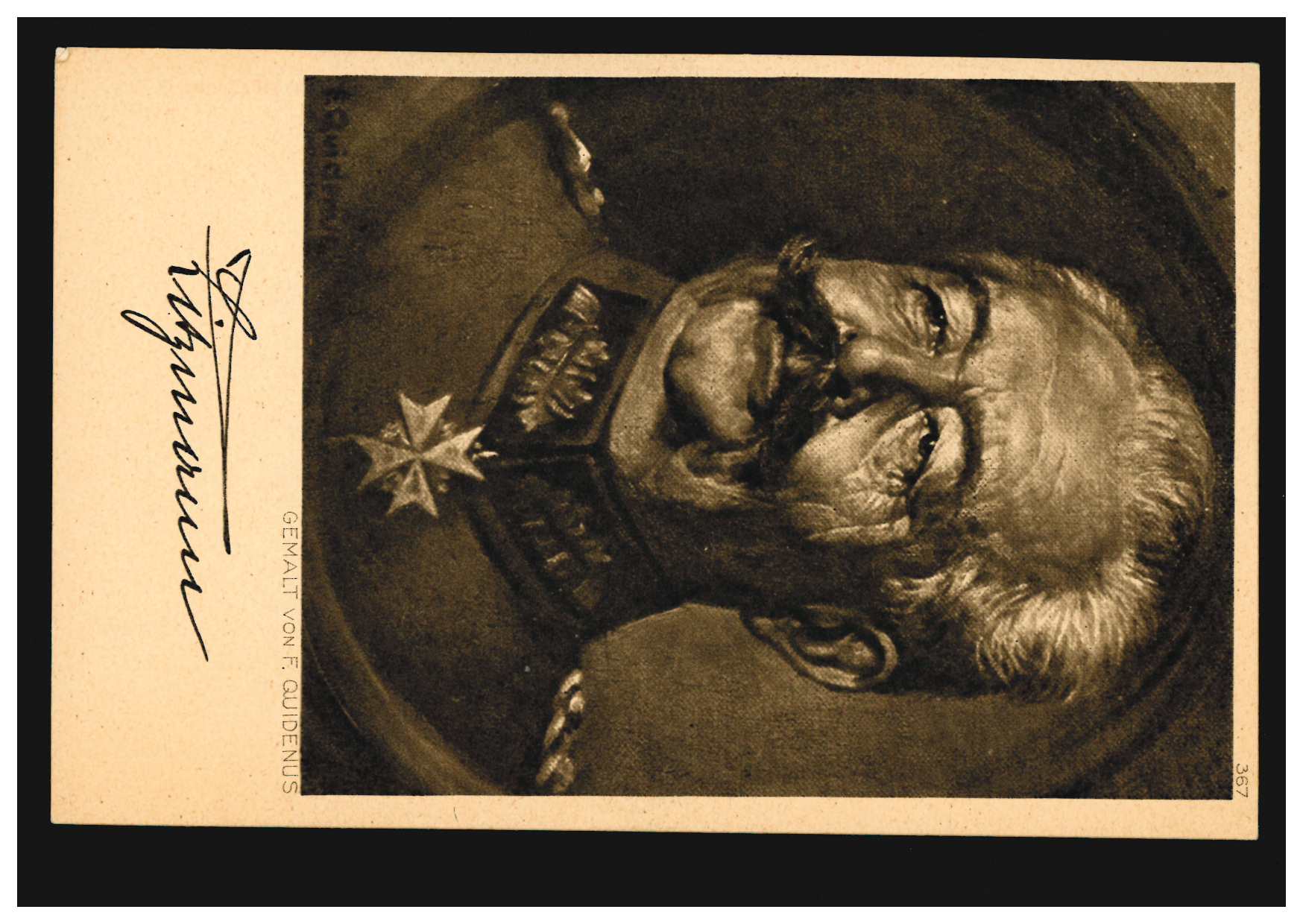 Ansichtskarte Der Krieg 1914/16 in Postkarten General Karl Litzmann