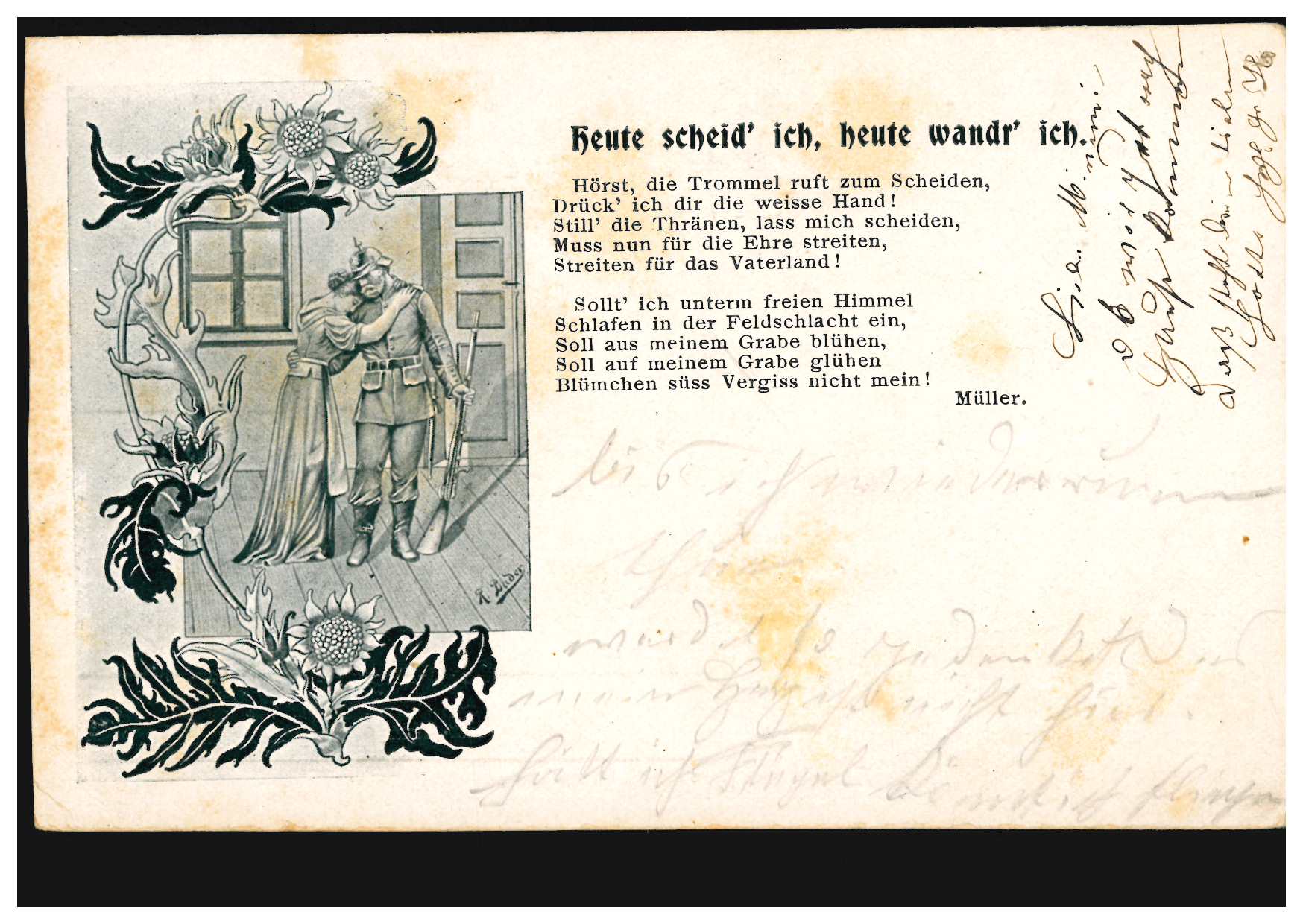 Gedicht abschieds Abschiedssprüche: Die