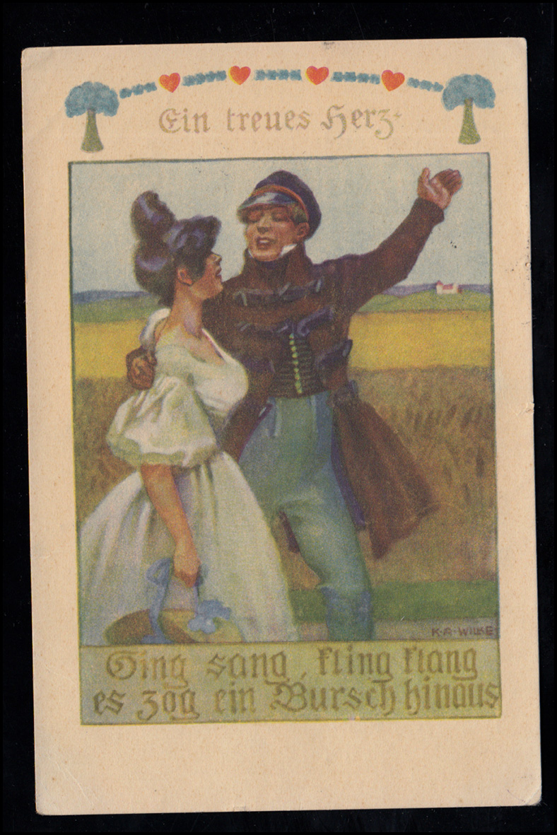 LiebesAK K.A. Wilke Ein treues Herz, sing sang kling klang