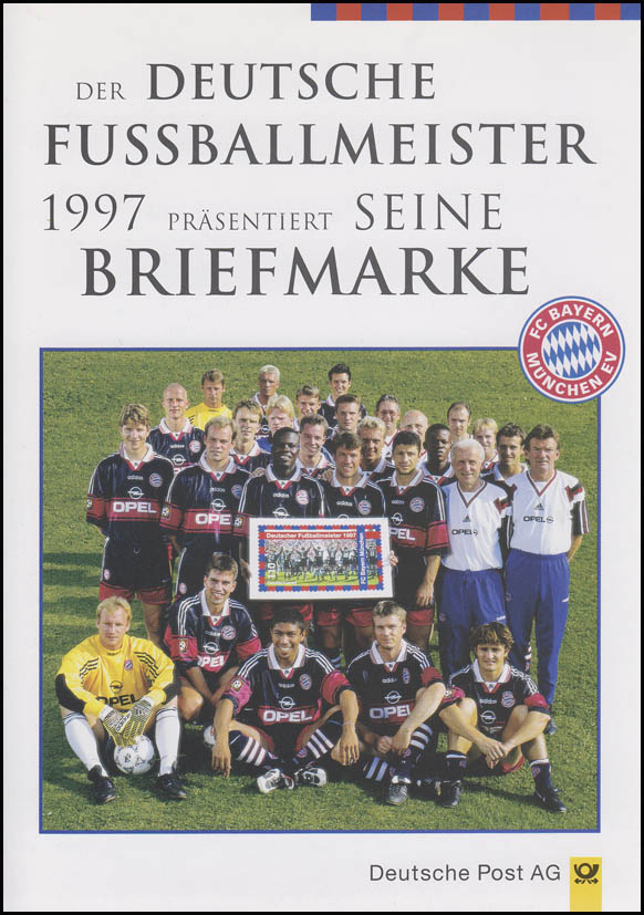 1958 Fußballmeister FC Bayern München EB 4/1997 · PHILMASTER
